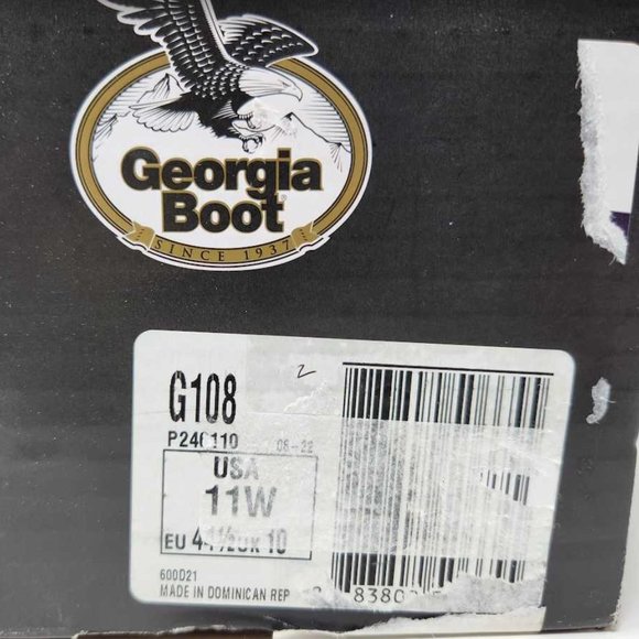 Men\'s 11W Georgia Boot Homeland waterproof 8\